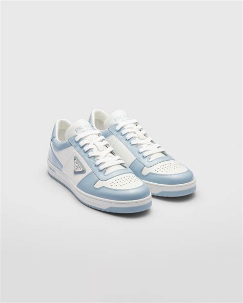 baby blue prada sneakers|navy blue prada sneakers.